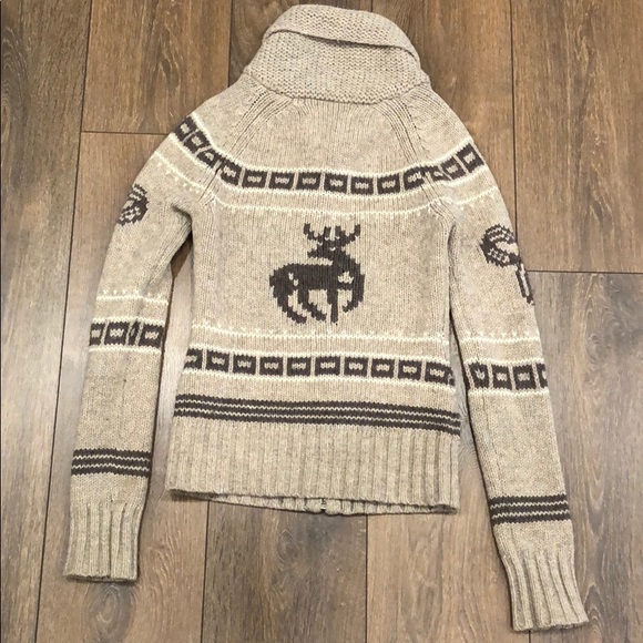 Aritzia TNA Lambswool Sea to Sky Sweater Size XS - Picture 7 of 12